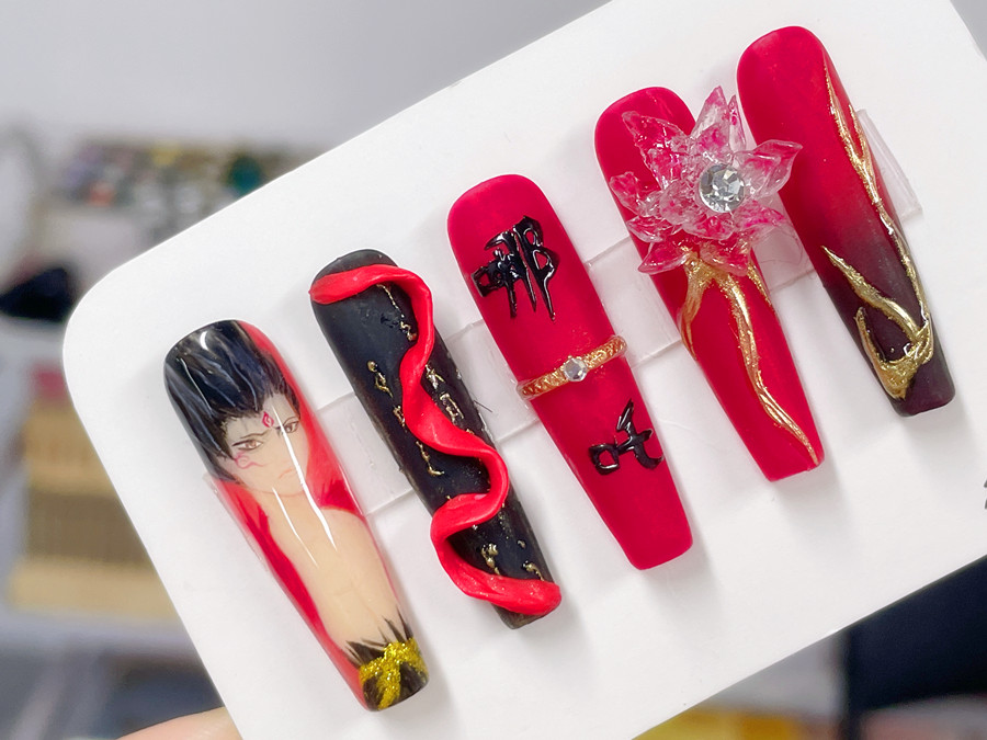 哪吒美甲，南寧美甲學(xué)校排名前三作品