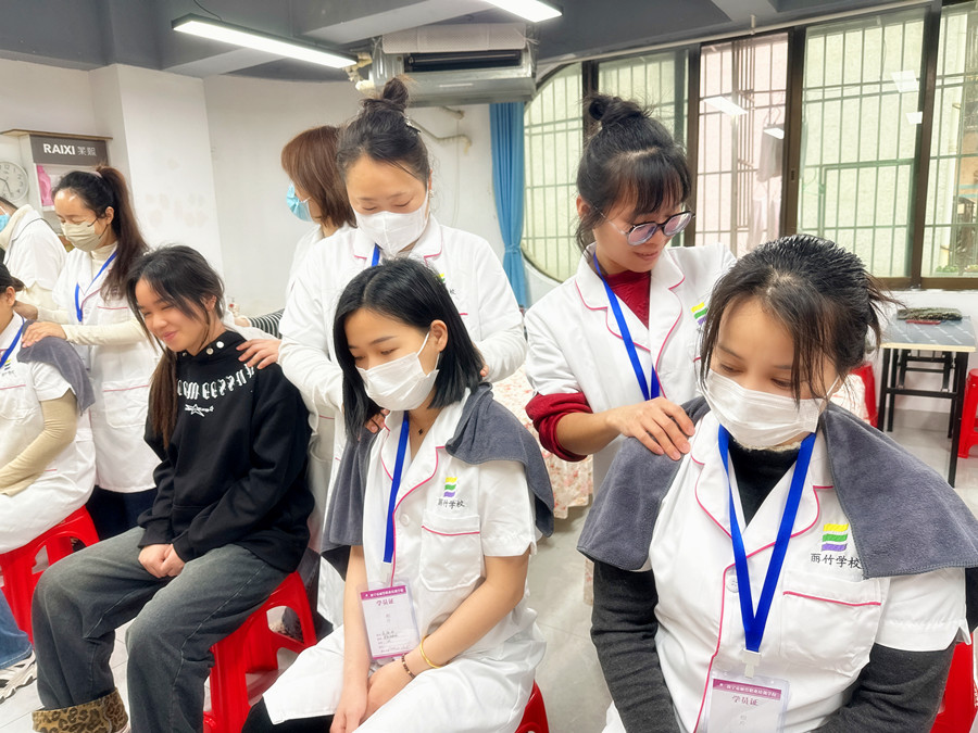 肩頸放松的好處，南寧美容健康技校介紹