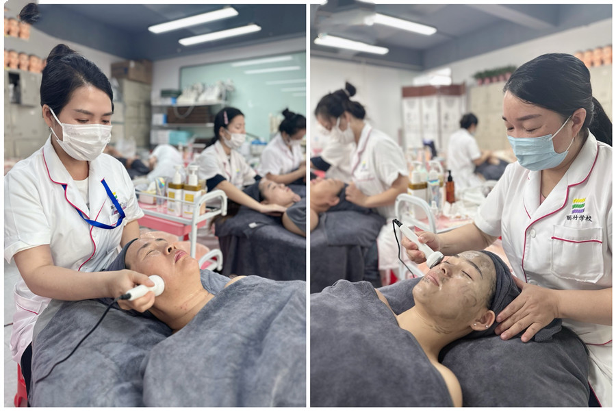 面部導(dǎo)入儀的好處，南寧美容儀器教學(xué)