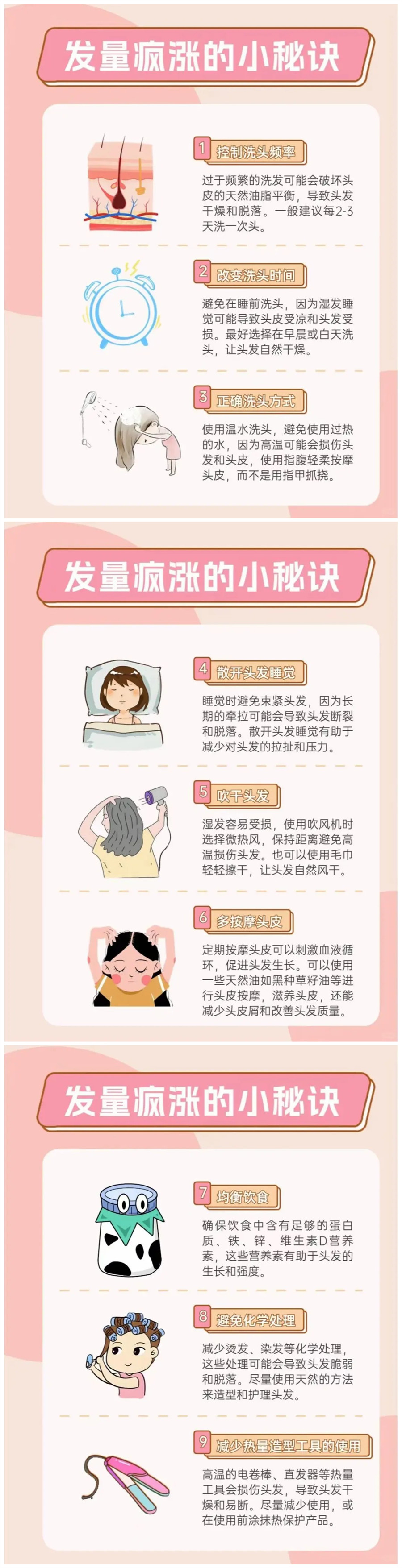 發(fā)量瘋漲的秘訣，廣西美發(fā)護(hù)發(fā)學(xué)校分享課件