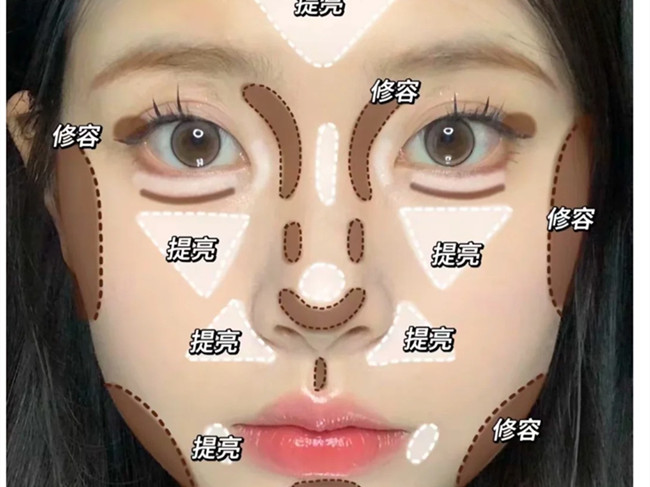 修容的步驟及方法，南寧教化妝