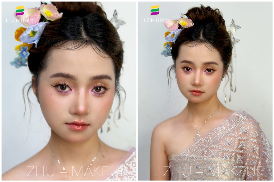 傣族造型，廣西化妝攝影化妝培訓(xùn)